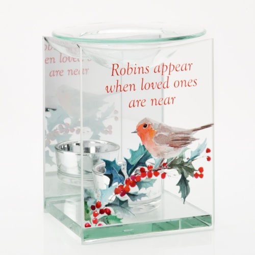 Robins Appear When Loved Ones Are Near Oil Burner 12cm